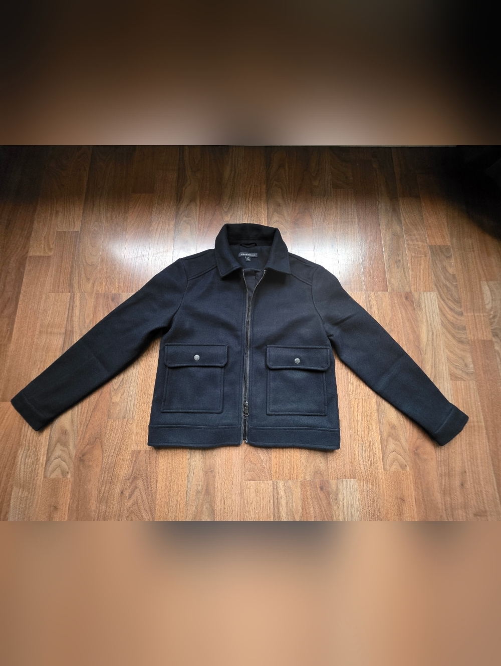 New Banana Republic NAVY blue Bomber Jacket
